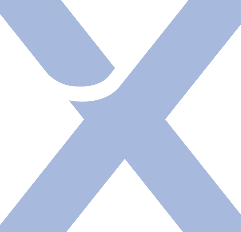 Blue X Icon